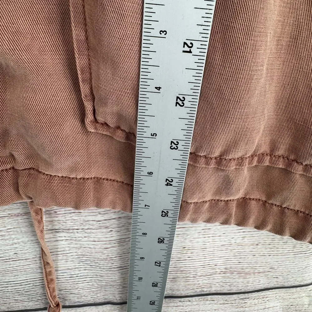 Lucky Brand Hooded Full Zip Jacket Womens Small Pink Super Soft‎